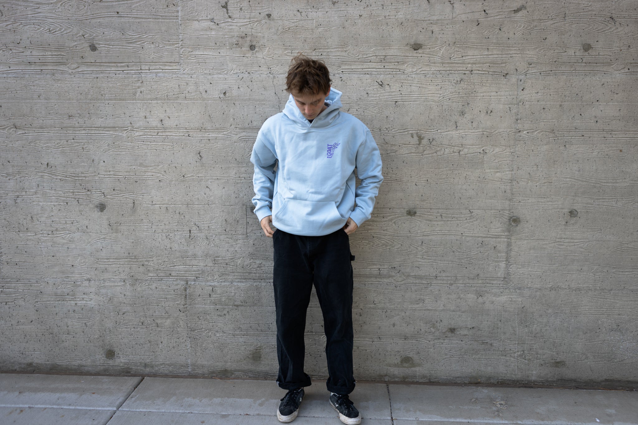 Blue and Purple Sweatshirt